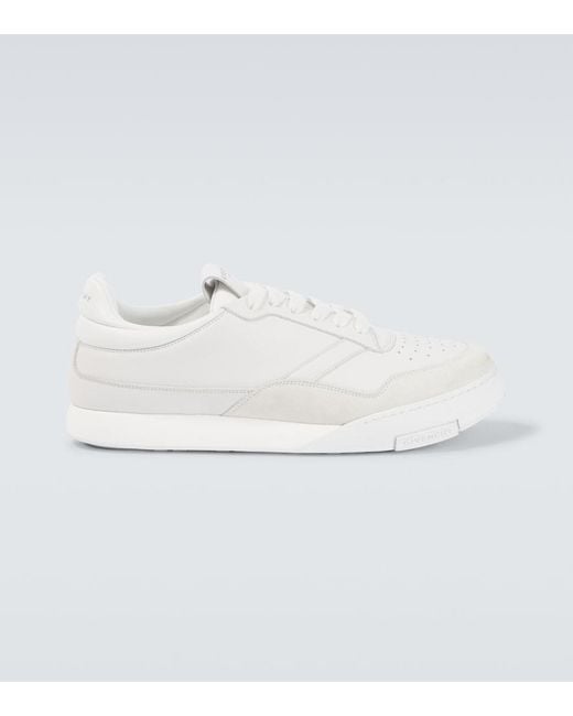 Givenchy White Yard Court Leather Sneakers for men