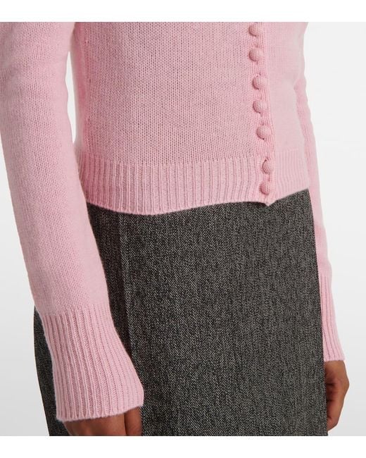 Prada Pink Cashmere Cardigan