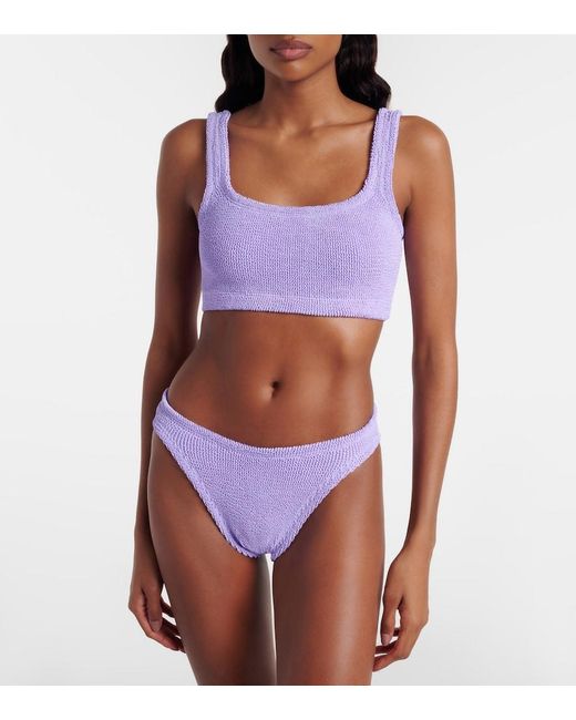 Hunza G Purple Xandra Bikini