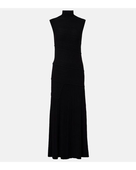 Proenza Schouler Black Federica Maxi Dress