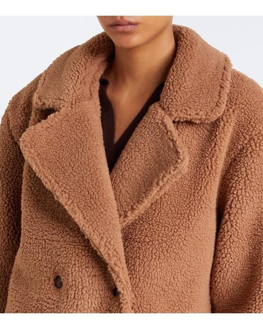The Upside Brown Gracie Teddy Coat