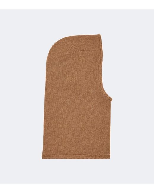 Chloé Brown Wool Balaclava
