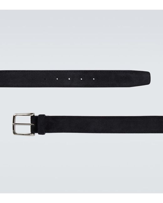 Tod's Black Suede Belt for men