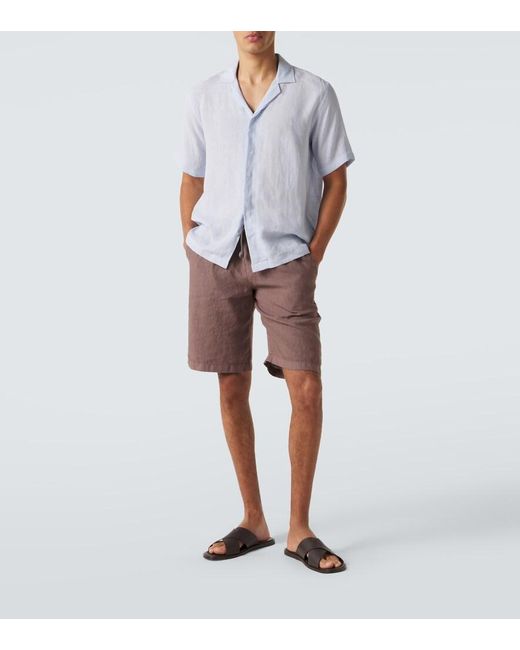 Bermuda di Fedeli in Brown da Uomo