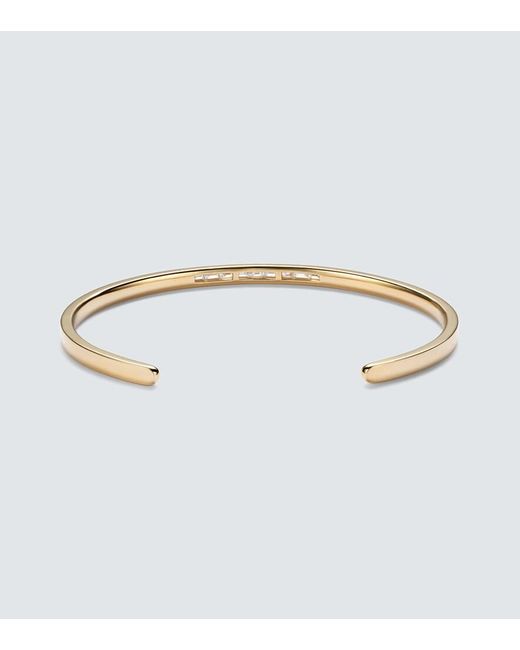 SHAY Metallic 18Kt Bangle With Diamonds for men