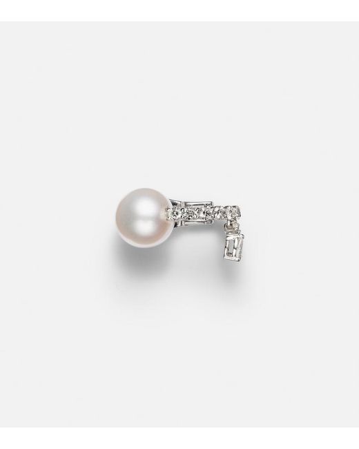 Orecchino Ear Cuff Pearlescent di YEPREM in White