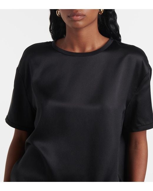 Lisa Yang Black Silk Top