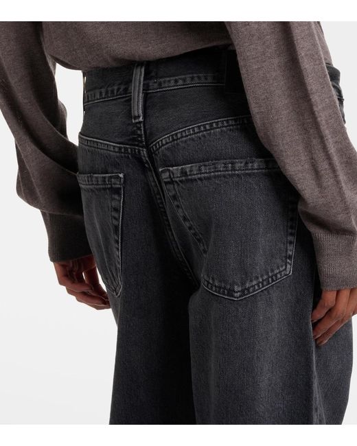 Citizens of Humanity Blue Lindz Low-Rise Straight Jeans