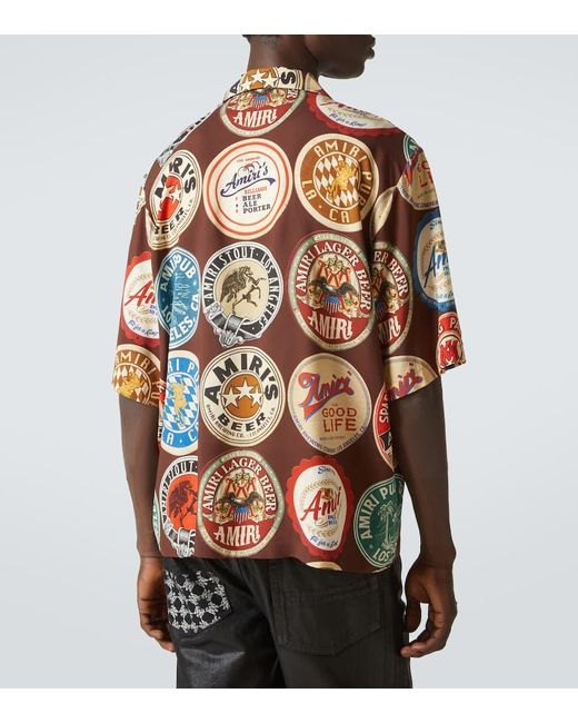 Camicia Bowling Coasters di Amiri in Multicolor da Uomo
