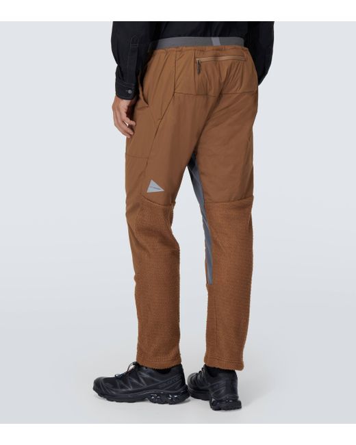 And Wander Natural Alpha® Direct Technical Straight Pants for men