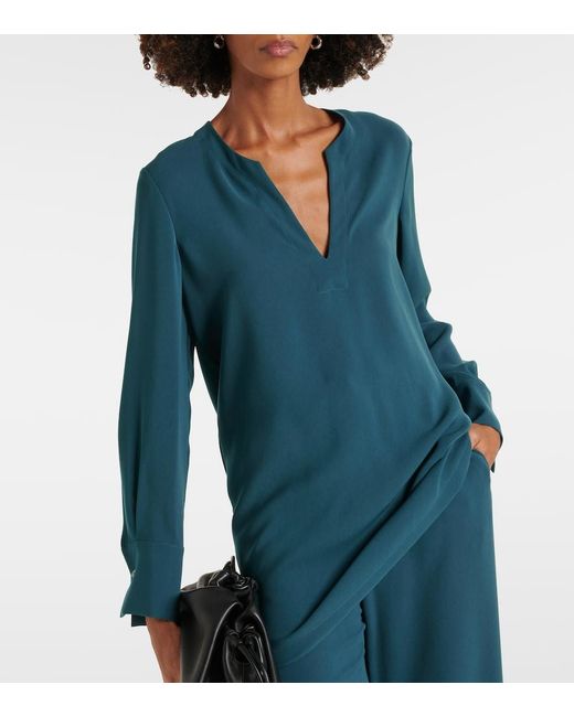 Max Mara Green Oboli Blouse