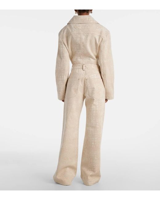 I Pantaloni Larghi di Jacquemus in Natural