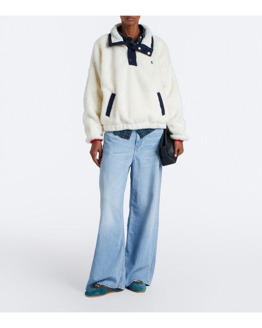 Polo Ralph Lauren Blue Teddy Sweatshirt