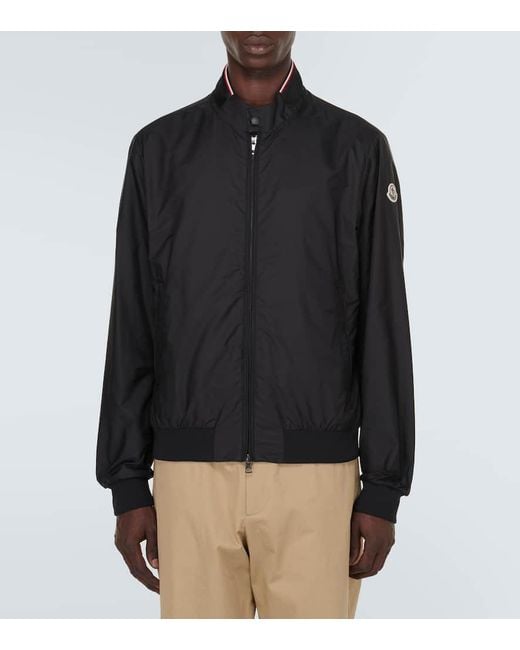 Moncler Black Reppe Technical Jacket for men