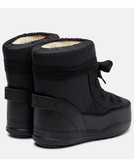 Bogner Black Snow Boots La Plagne
