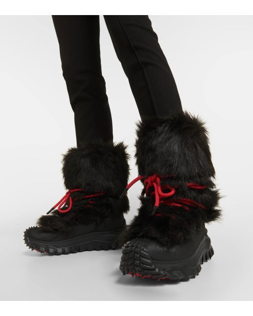 Moncler 2024 fur boots