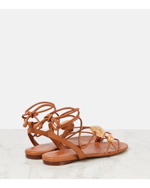 Sandali Gleam di Zimmermann in Brown