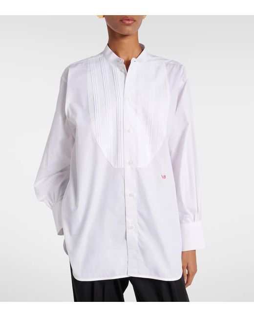 Victoria Beckham White Cotton Shirt