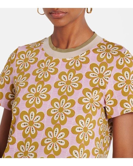Vestido Midi Sporty Swing De Algodon LaDoubleJ de color Metallic