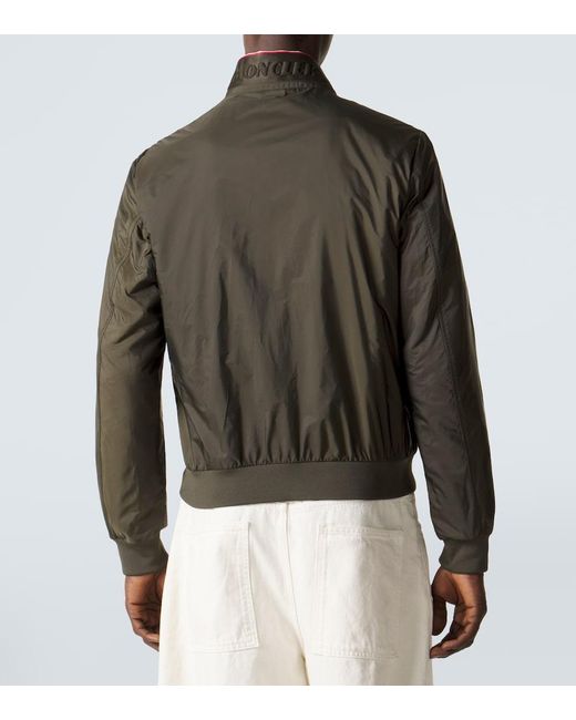 Moncler Green Reppe Bomber Jacket for men