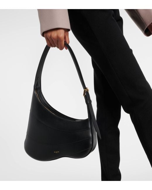 Alaïa Black Leather Shoulder Bag