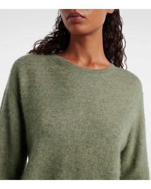 Pull Lorynna En Cachemire Et Soie The Row en coloris Green