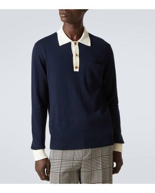 Polo di Valentino in Blue da Uomo