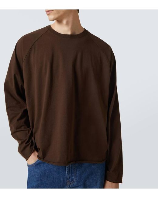 Top De Algodon The Row de hombre de color Brown