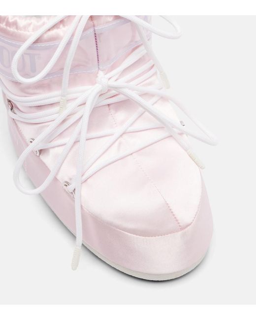 Moon Boot Pink Icon Low Snow Boots