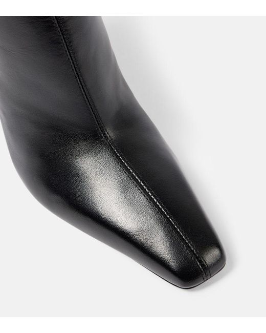Paris Texas Black Belle 100 Leather Knee-High Boots