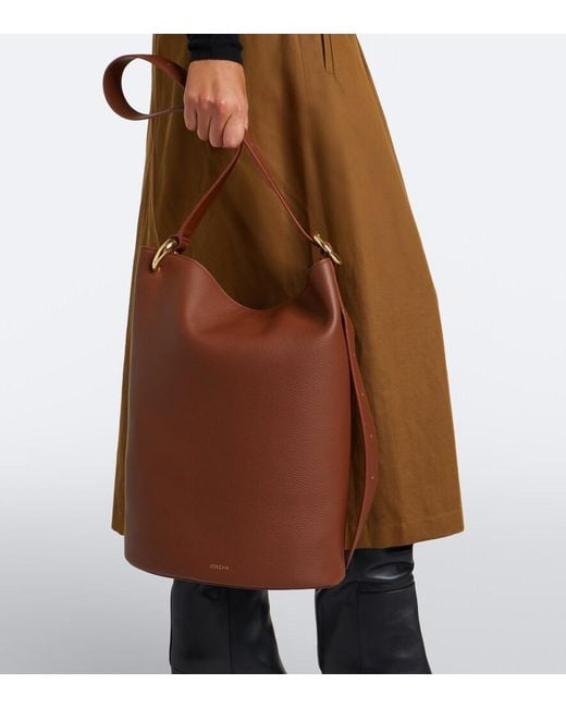 Joseph Brown Bucket Large Leather Shoulder Bag