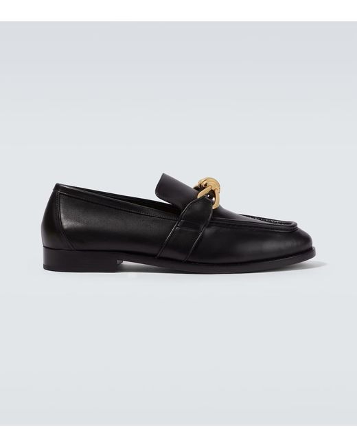 Bottega Veneta Loafers Astaire Knot Aus Leder in Black für Herren