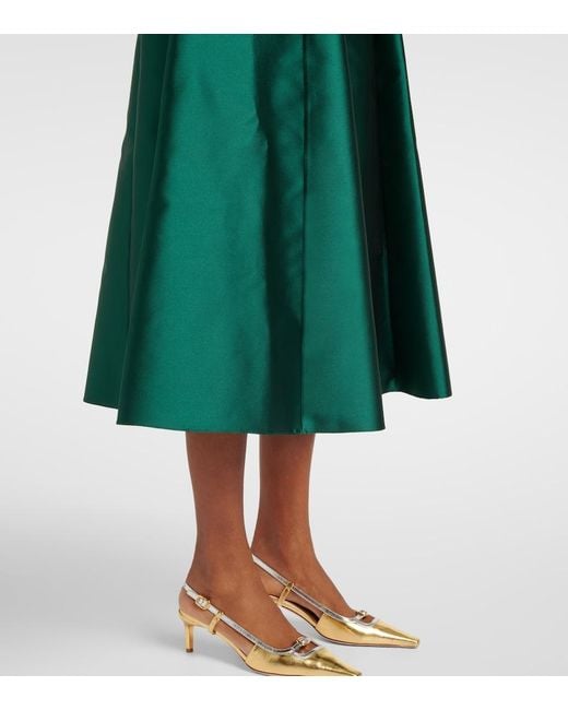 Markarian Green Alouette Midi Dress