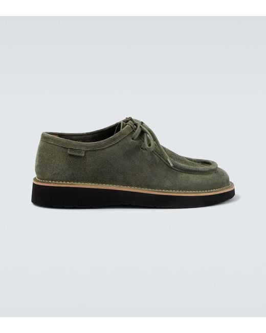 Chaussures Bateau Faro En Daim Loewe pour homme en coloris Green