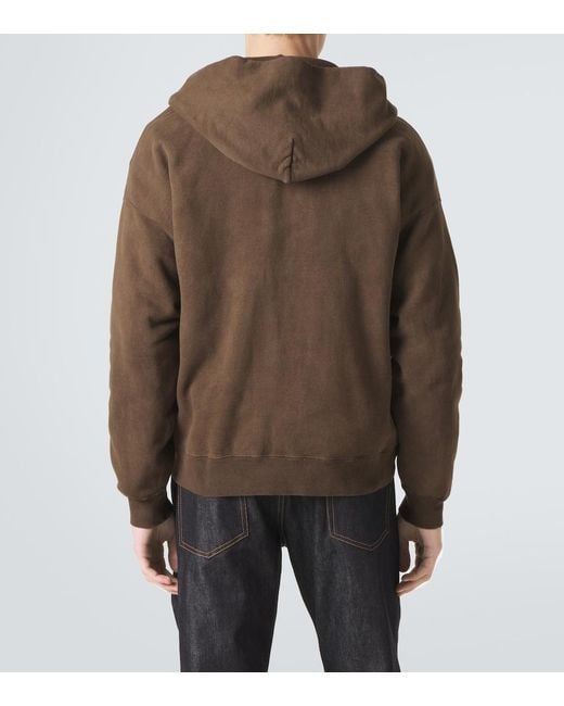 Sudadera Jumbo De Jersey De Algodon Visvim de hombre de color Brown