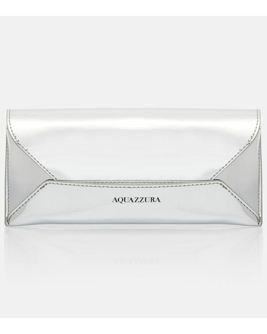 Aquazzura Blue Malibu Oversized Sunglasses