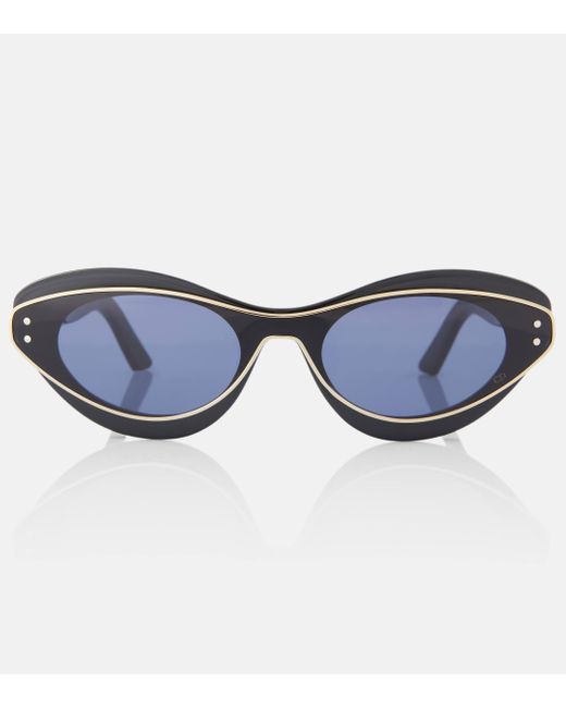 Dior Blue Diormeteor B1i Cat-eye Sunglasses