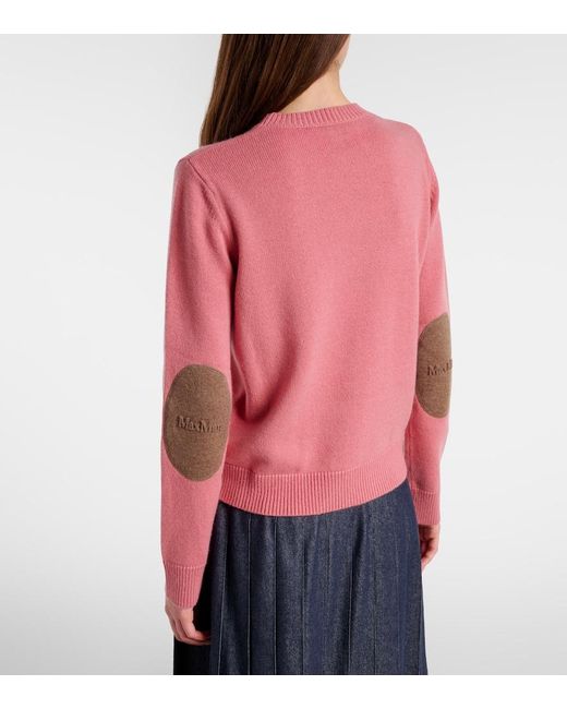 Max Mara Pink Max Mara Fresia Wool And Cashmere Sweater