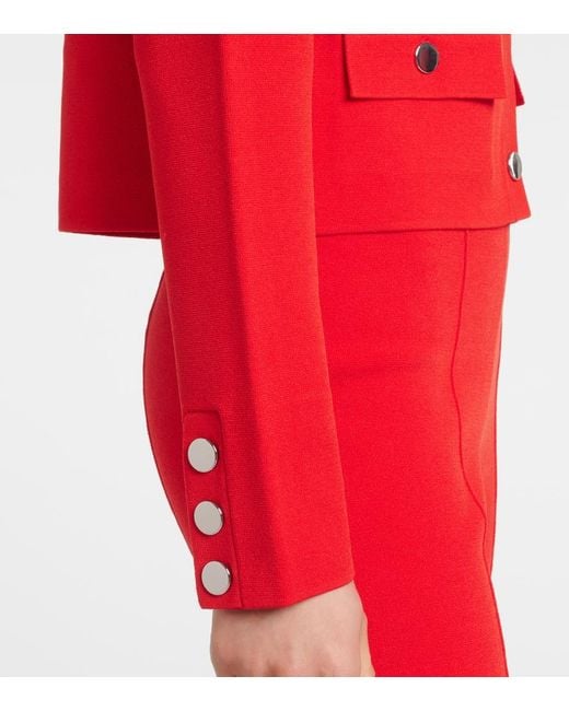 Veronica Beard Red Katia Jacket