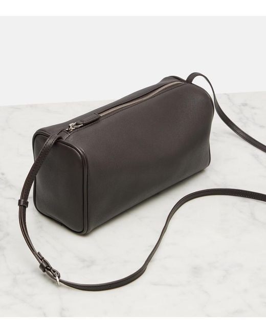 The Row Black '90S Leather Shoulder Bag