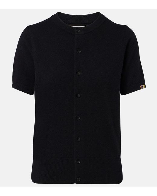 Extreme Cashmere Black N°399 Flyer Cashmere Cardigan