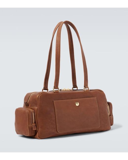 Miu Miu Tote Pocket Aus Leder in Brown für Herren