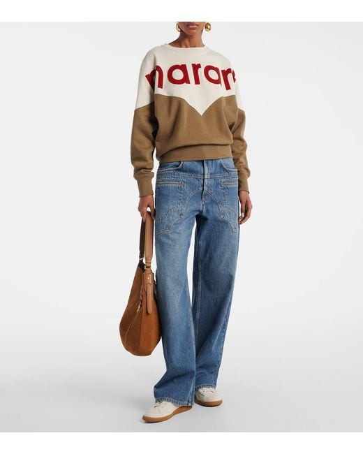 Isabel Marant White Klyce Suede Sneakers