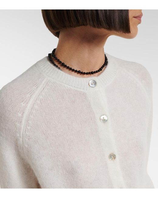 Doen White Petra Cardigan
