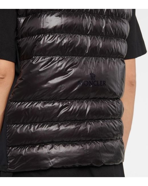 Chaleco De Plumas Spicules Moncler de color Black
