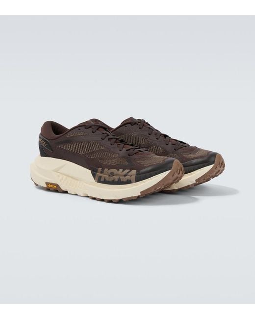 Hoka One One Multicolor Mafate X Trail Running Shoes for men
