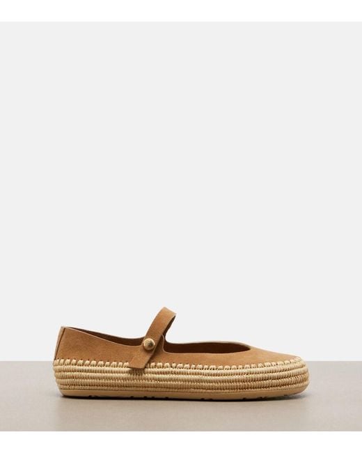 Loewe Brown Paula's Ibiza Rio Suede Espadrilles