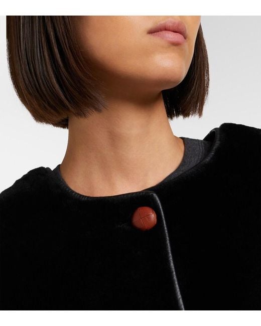 Blazé Milano Black Gliss Shearling Jacket