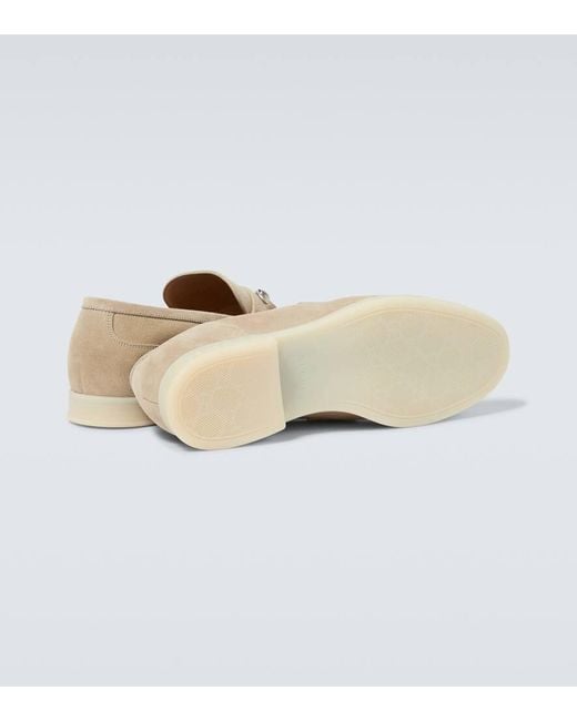 Mocassini Horsebit di Gucci in White da Uomo