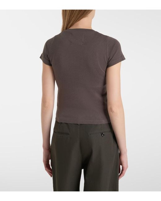 Extreme Cashmere Brown N°292 America Cotton And Cashmere T-Shirt
